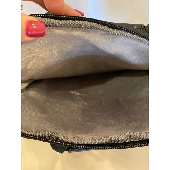 Mosiso Tablet Shoulder Bag Gray & Black Leopard Print  Tablet Protective Sleeve - Picture 6 of 9